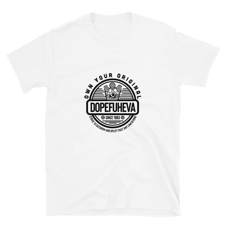 Dopefuheva Badge Unisex T-Shirt