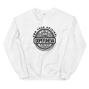 Dopefuheva Badge Sweatshirt